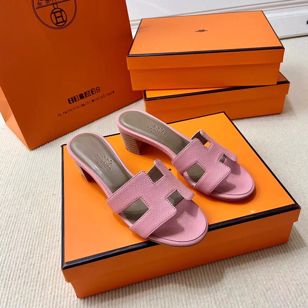 에르메스 올수공 오아시스 슬리퍼 샌들 앱송 45